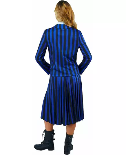 Enid skoluniform-maskeraddräkt – Wednesday™ vuxen, Storlek: Medium, image 3