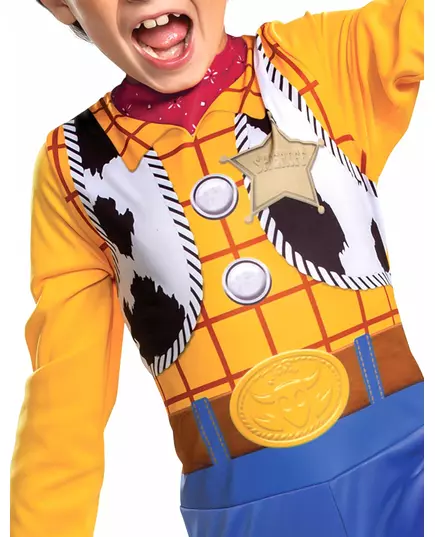 Woody-maskeraddräkt - Toy Story™ klassisk barn, Storlek: 3-4 år (97 - 109 cm), image 3