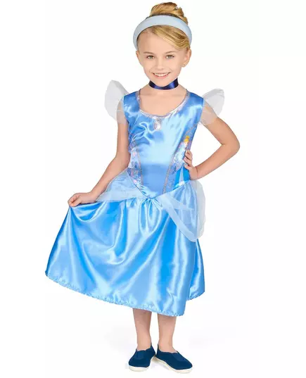Cinderella™ enkel maskeraddräkt barn, Storlek: 5-6 år (109 - 126 cm), image 4