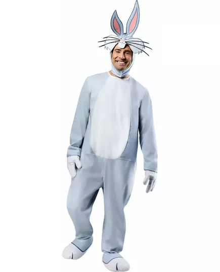 Klassisk Bugs Bunny™ Looney Tunes-maskeraddräkt vuxen, Storlek: Medium, image 4