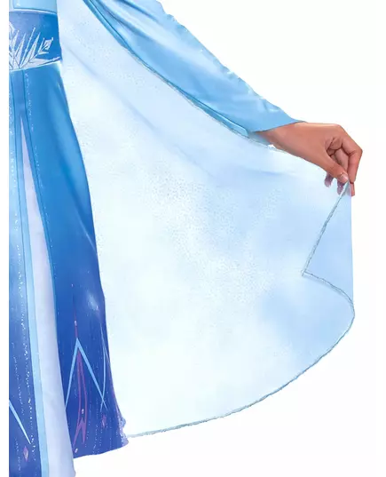 Elsa™ Frost 2 klassisk maskeraddräkt flicka, Storlek: 5-6 år (109 - 126 cm), image 4