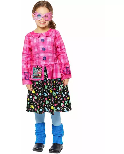Luna Lovegood™-maskeraddräkt flicka, Storlek: 10-12 år (146 cm), image 4