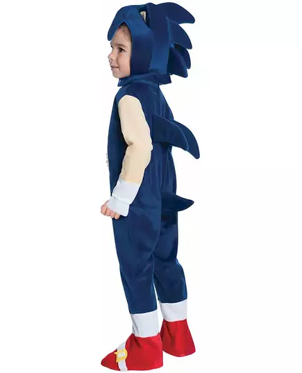 Lyxig maskeraddräkt Sonic™ barn, Storlek: 3-4 år (90 till 104 cm), image 4