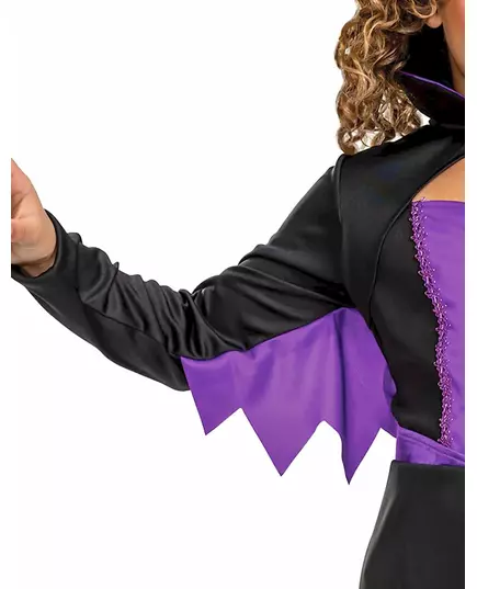 Maléfique™ klassisk maskeraddräkt flicka, Storlek: 5-6 år (109 - 126 cm), image 4