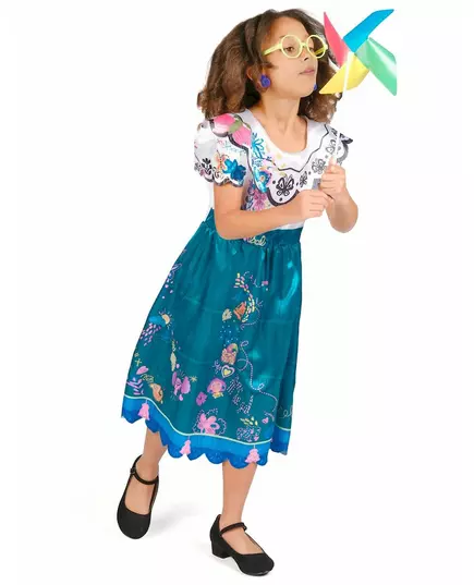 Klassisk Mirabel Encanto™-maskeraddräkt barn, Storlek: 5-6 år (109 - 126 cm), image 4