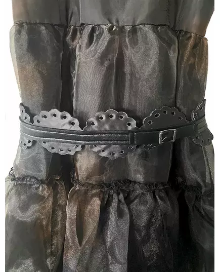 Maskeraddräkt balklänning Mercredi Addams™ dam, Storlek: Medium, image 4