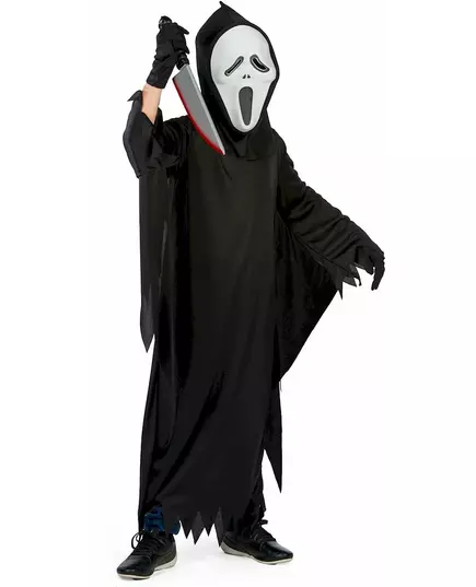 Maskeraddräkt skräckfilmsmördare barn, Storlek: 5-6 år (105-116 cm), image 4