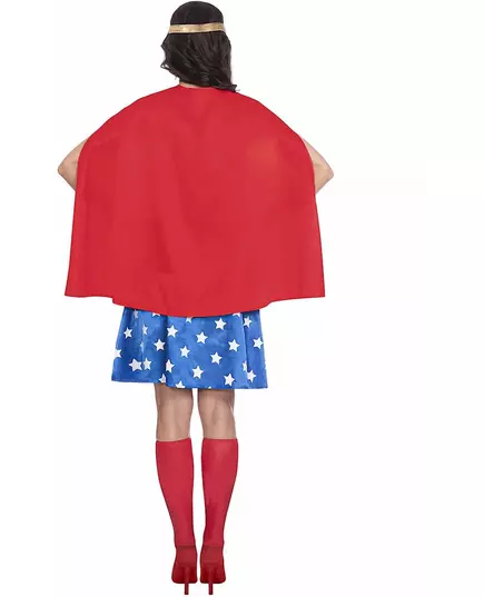 Klassisk Wonder Woman™-maskeraddräkt dam, Storlek: Large, image 4