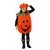 Pumpa-maskeraddräkt barn Halloween, Storlek: 3-4 år (98-115 cm)