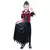 Röd vampyrmaskeraddräkt flicka Halloween, Storlek: 4-6 år (110-120 cm)
