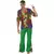 Hippie flower power-maskeraddräkt herr, Storlek: Large