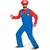 Klassisk Mario™-maskeraddräkt vuxen, Storlek: X-Large