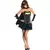 Sexig Batgirl™-maskeraddräkt dam, Storlek: X-Small