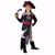 Piratkaptenmaskeraddräkt flicka, Storlek: 10-12 år (130-140 cm)