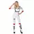 Sexig astronautmaskeraddräkt för dam, Storlek: Large