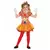 Mångfärgad clownmaskeraddräkt med tutu flicka, Storlek: 7-9 år