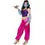 Maskeraddräkt orientalisk dansös med huvudbonad dam, Storlek: Small/Medium