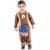 Liten indianmaskeraddräkt baby, Storlek: 1-2 år (80-91 cm)