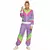 Retro joggingmaskeraddräkt för damer, Storlek: Medium
