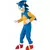 Lyxig maskeraddräkt Sonic™ barn, Storlek: 5-6 år (110 till 116 cm)