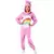 Rosa Bisounours™ Toucâlin-maskeraddräkt vuxen, Storlek: Medium