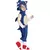 Lyxig maskeraddräkt Sonic™ barn, Storlek: 3-4 år (90 till 104 cm)