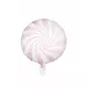 Aluminiumballong klubba rosa och vit 35 cm
