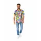 Tecknad 90-tals Nickelodeon™-skjorta vuxen Opposuits™, Storlek: X-Small (EU 34)