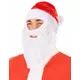 Jultomtemössa med skägg vuxen jul
