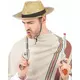Cowboyhatt halm vuxen