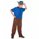 Blå polishundsmaskeraddräkt barn, Storlek: 10-12 år (130-140 cm)