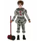 Psykopatisk clownmaskeraddräkt pojke, Storlek: 3-4 år (95-105 cm)