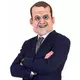 Humoristisk latexmask Emmanuel vuxen
