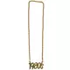 Guldfärgat halsband 1980-tal vuxen