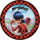 8 Ladybug™ i Paris-papperstallrikar 23 cm
