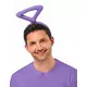 Lila diadem Tinky Winky Teletubbies™ vuxen
