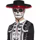 Sombrero Dia de los Muertos vuxen