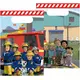 8 plastpåsar Sam the Fireman™ 16 x 23 cm