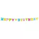 Happy Birthday-girlang i kartong 150 cm