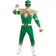 Power Ranger™ grön maskeraddräkt vuxen, Storlek: Large