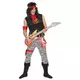 Rockstjärnemaskeraddräkt herr, Storlek: Large