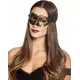 Steampunkmask med gyllene kugghjul dam