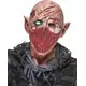 Latexmask vrålande demon vuxen