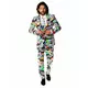 Mr. Technicolor-maskeraddräkt herr Opposuits™, Storlek: Medium/Large (EU 52)