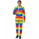 Mr. Rainbow Suitmeister™-maskeraddräkt herr, Storlek: XX-Large (EU 60-62)