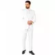 Mr. Solid vit kostym herr Suitmeister™, Storlek: X-Large (EU 56-58)