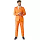 Mr. Solid orange herrkostym Suitmeister™, Storlek: XX-Large (EU 60-62)