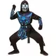 Lysande och ljudande cyberninja-maskeraddräkt för barn, Storlek: 14-16 år (164 cm)