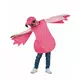 Flamingo-maskeraddräkt barn, Storlek: 4-6 år (110-120 cm)