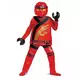Deluxe Kai Ninjago - LEGO™-maskeraddräkt barn, Storlek: 5-6 år (109 - 126 cm)